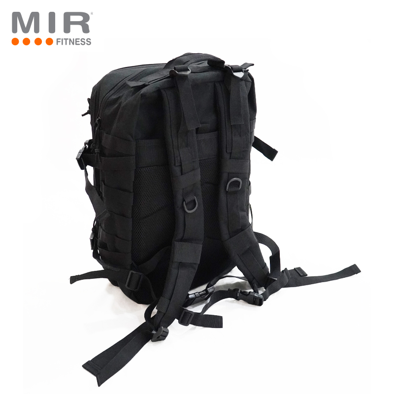 Mochila tactica tipo Oxford MIR FITNESS - 45 LITROS - Color- Negro 1